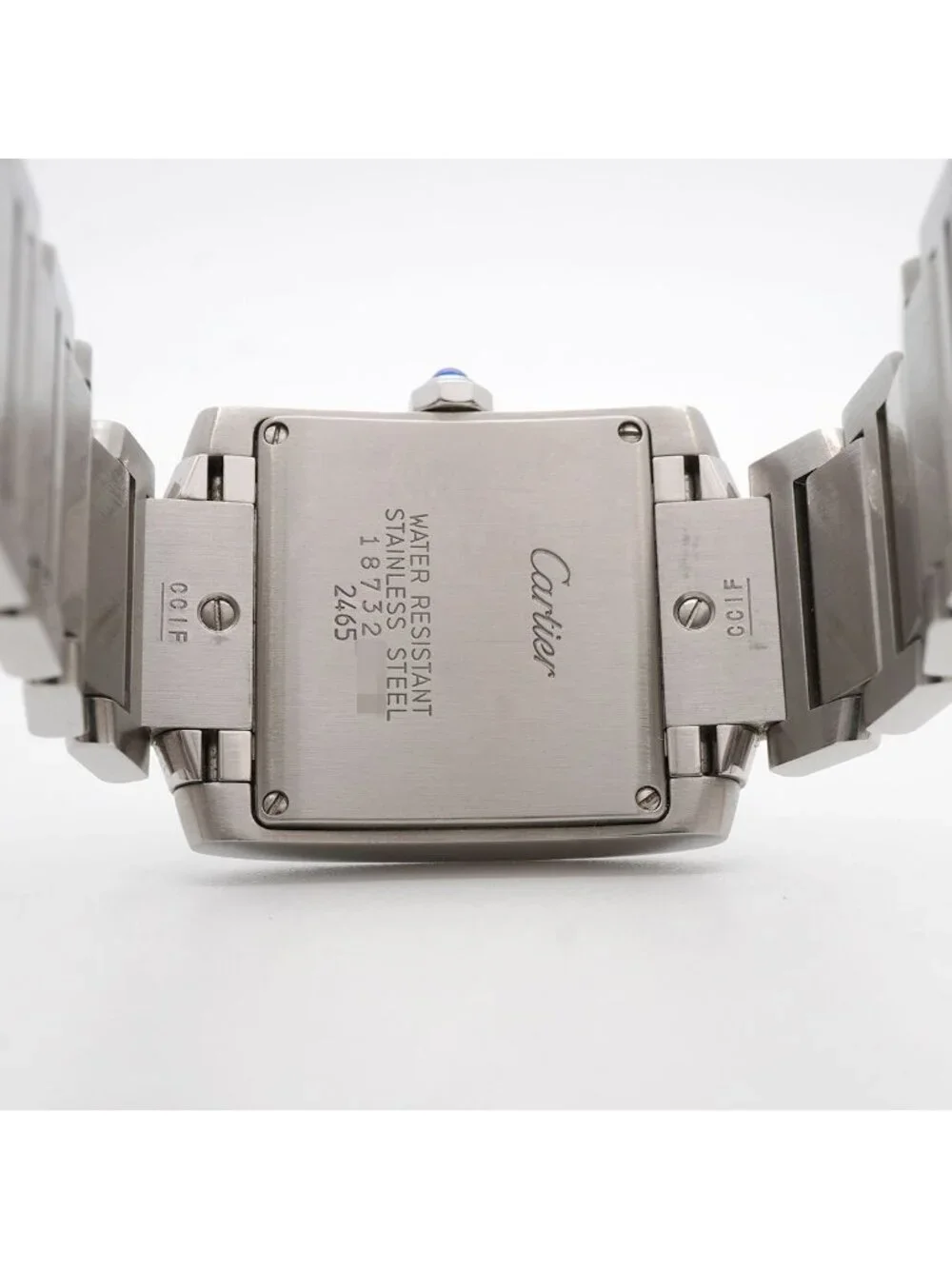 Cartier Tank Francaise MM Ivory Dial Watch